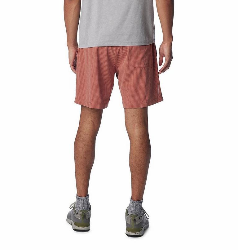 Men's Black Mesa Lightweight Shorts, Color: Auburn, image 2