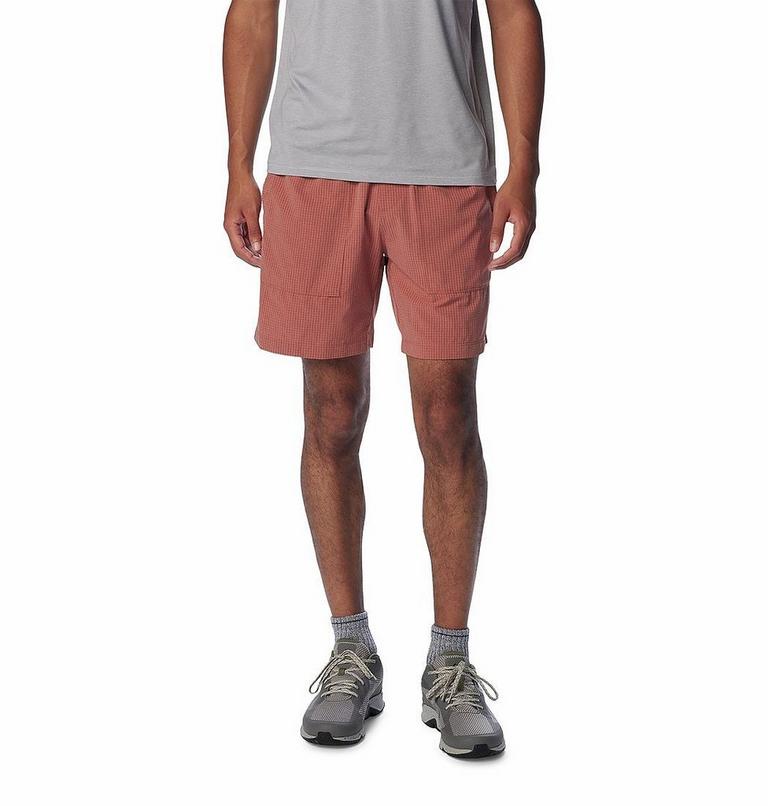 Men's Black Mesa Lightweight Shorts, Color: Auburn, image 1