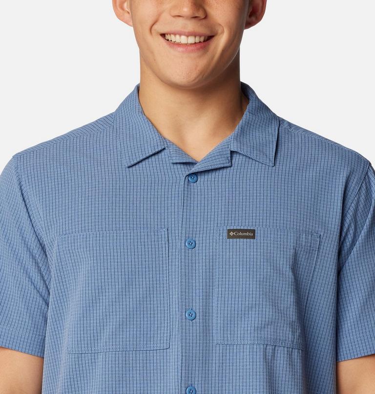 Men's Black Mesa Lightweight Short Sleeve Hiking Shirt, Color: Skyler, image 4