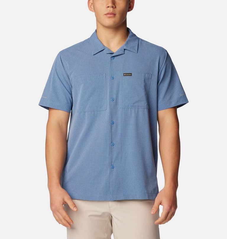 Men's Black Mesa Lightweight Short Sleeve Hiking Shirt, Color: Skyler, image 1