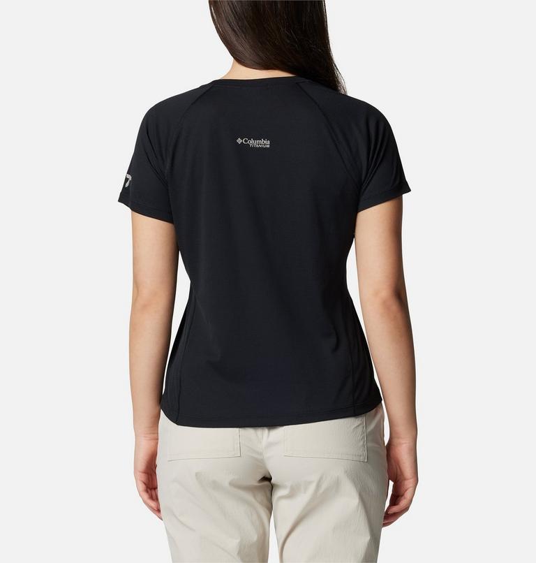 Women's Cirque River Technical T-Shirt, Color: Black, image 2