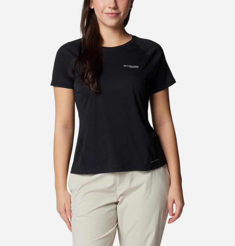 Women's Cirque River Technical T-Shirt, Color: Black, image 1