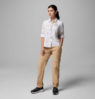 Camisa Summit Valley para mujer, Color: Sea Salt Cracked Earth, image 2