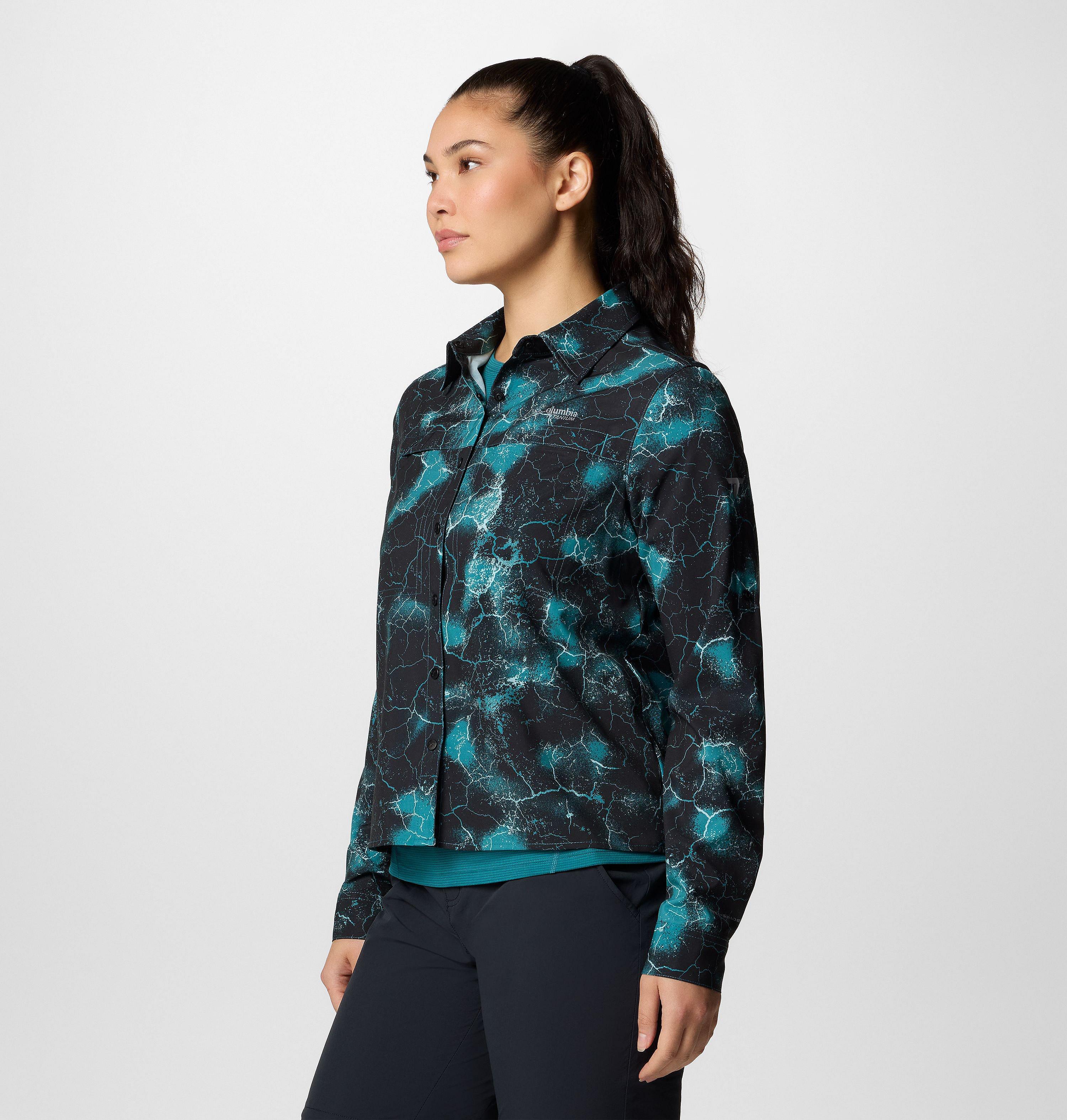 Chemise tissée à manches longues Summit Valley pour femme 3