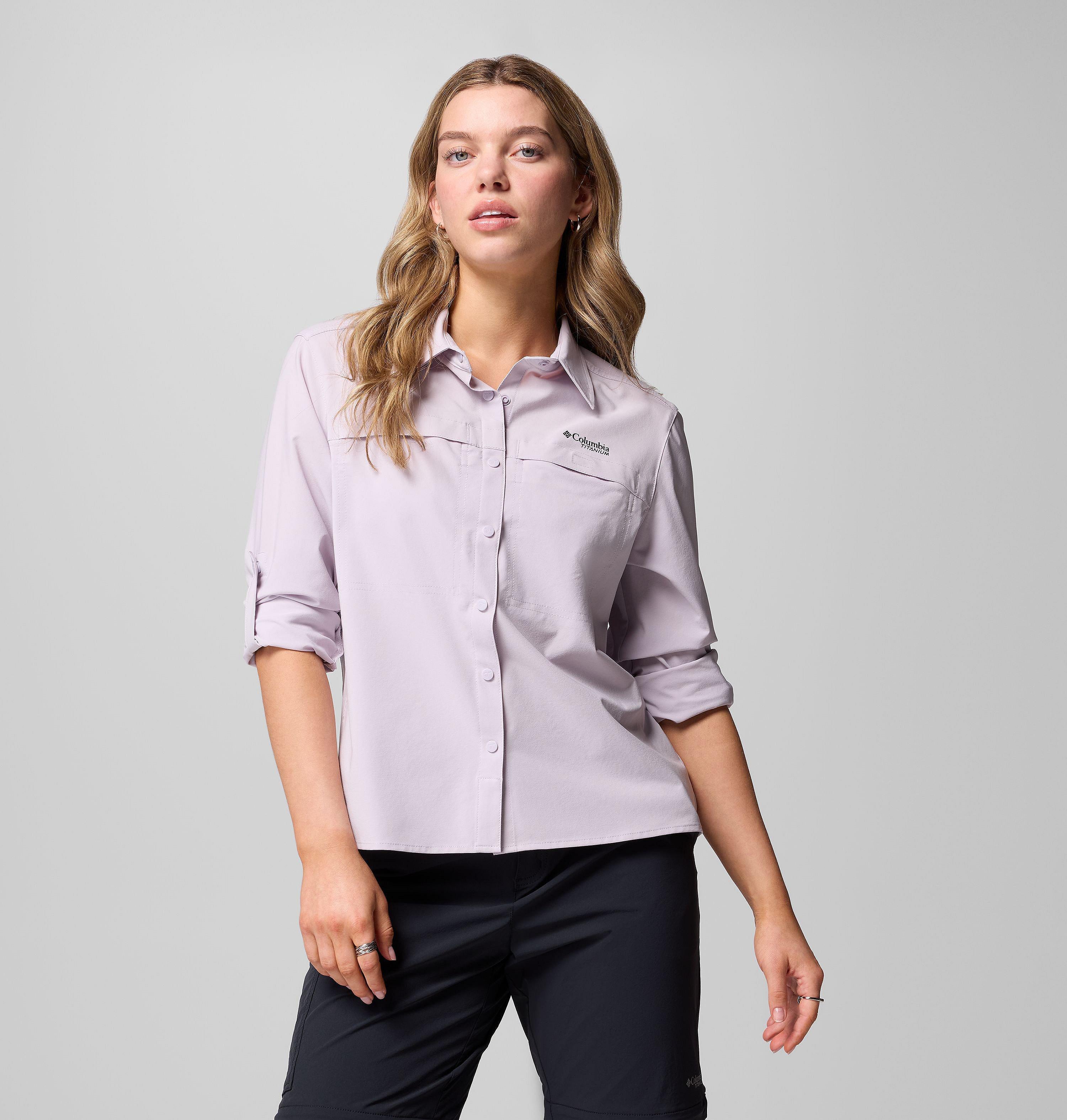 Women's Summit Valley Woven Long Sleeve Shirt 5