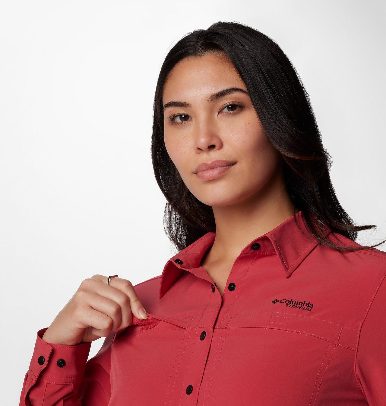 Women's Summit Valley™ Woven Long Sleeve Shirt | 602 | L 5