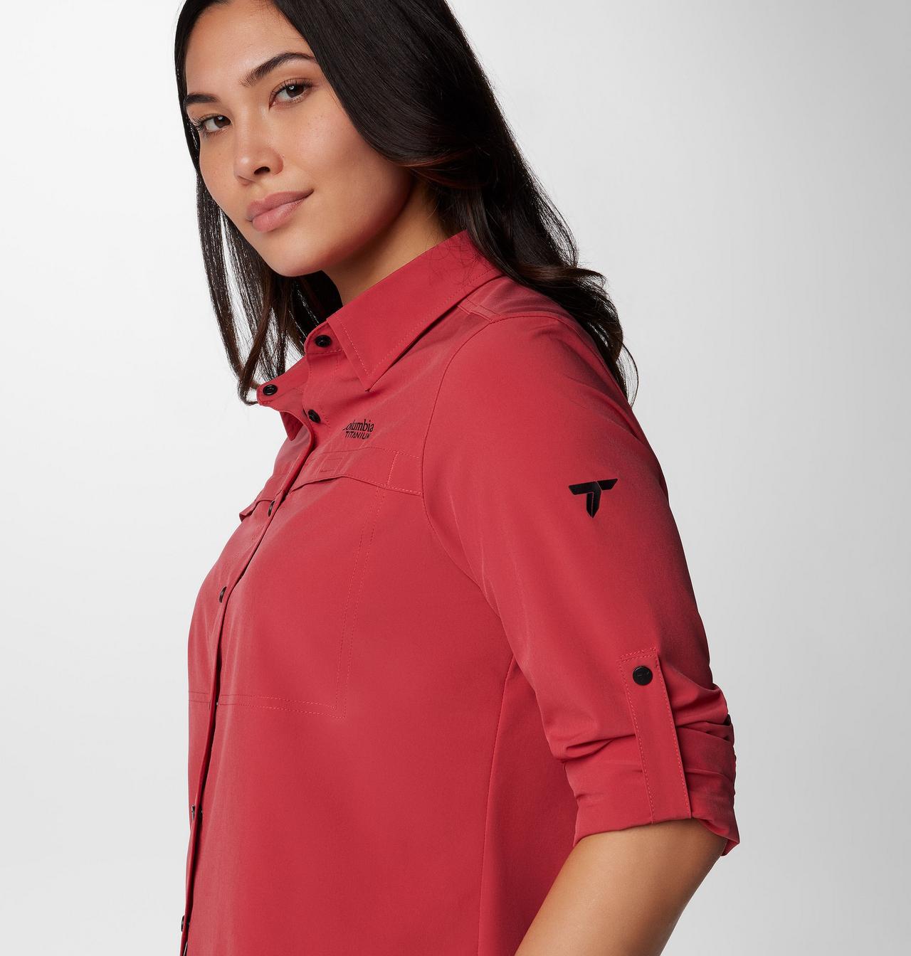 Women's Summit Valley™ Woven Long Sleeve Shirt | 602 | L 6
