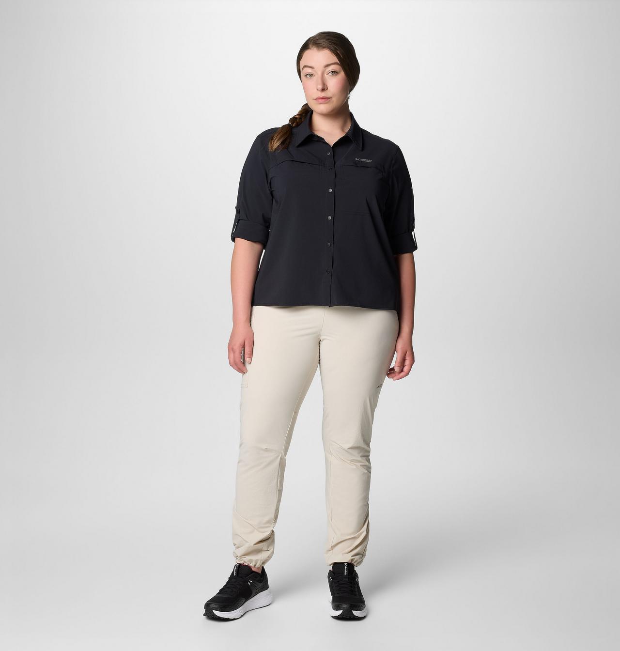 Women's Summit Valley™ Woven Long Sleeve Shirt - Plus Size | 010 | 3X 4