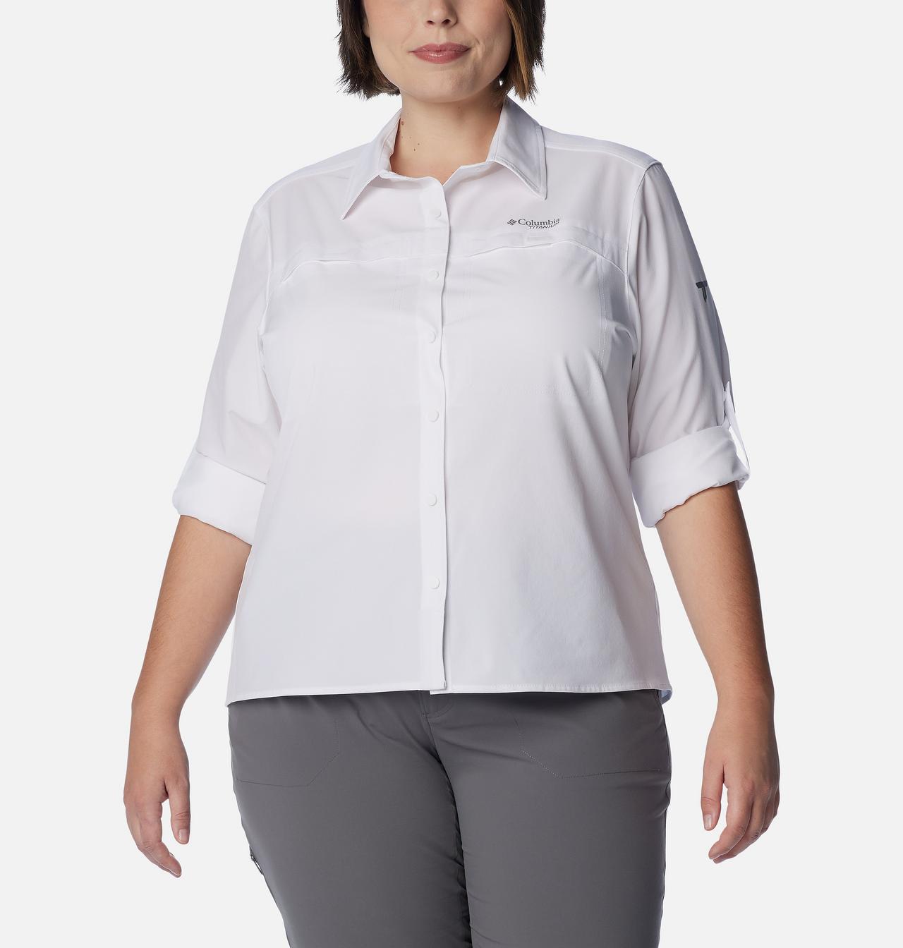 Women's Summit Valley™ Woven Long Sleeve Shirt - Plus Size 7