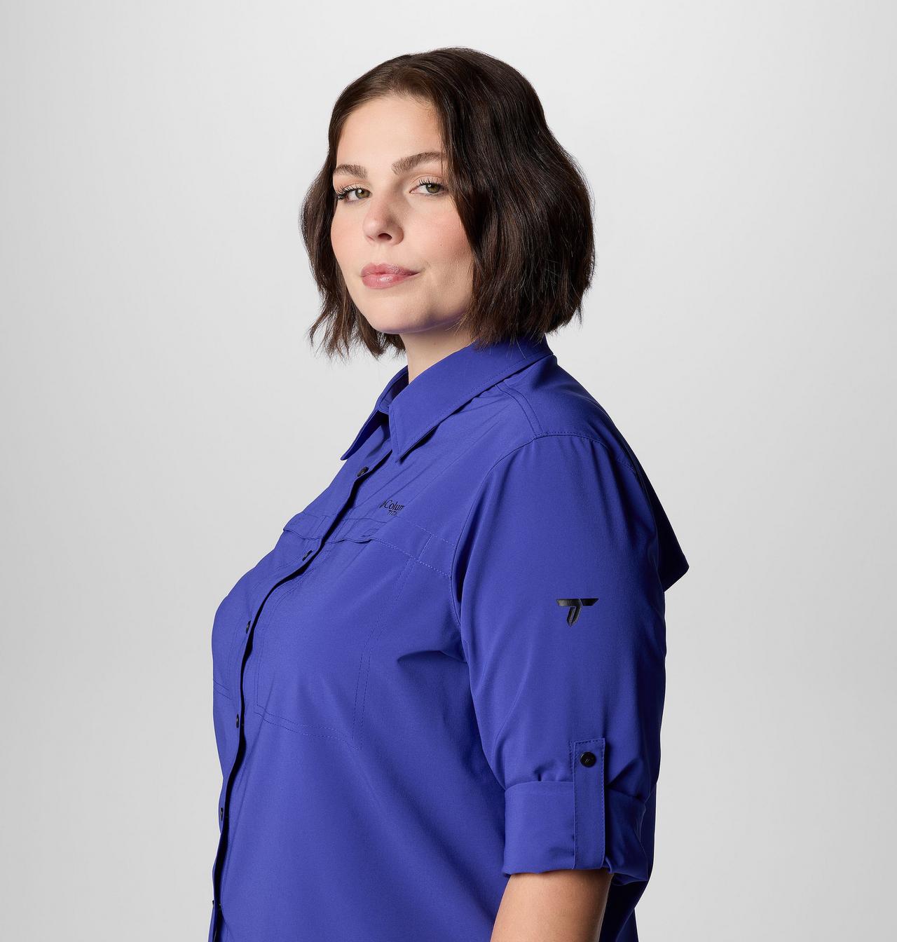 Women's Summit Valley™ Woven Long Sleeve Shirt - Plus Size 9