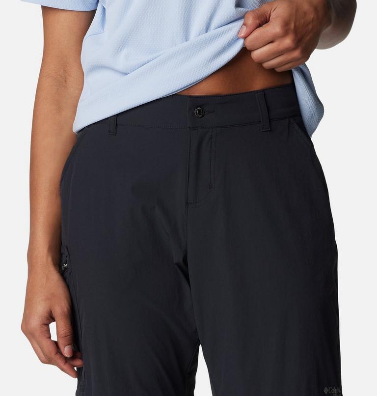Women's Summit Valley Convertible Hiking Trousers, Color: Black, image 4