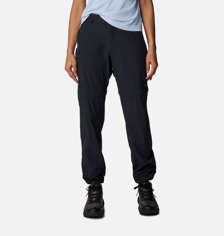 Women's Summit Valley Convertible Hiking Trousers, Color: Black, image 7