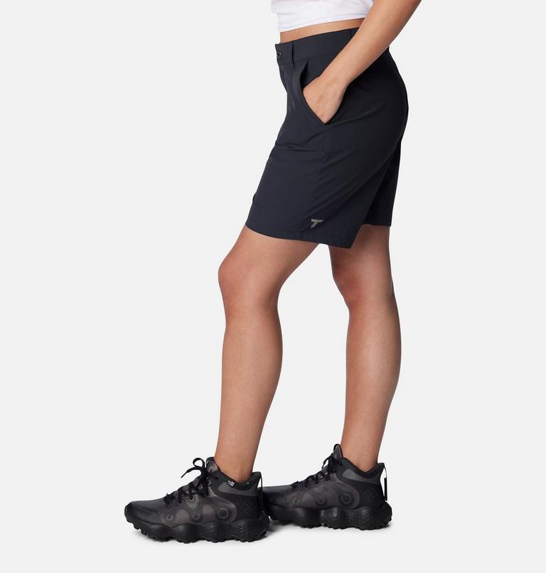 Women's Summit Valley Hiking Shorts, Color: Black, image 3