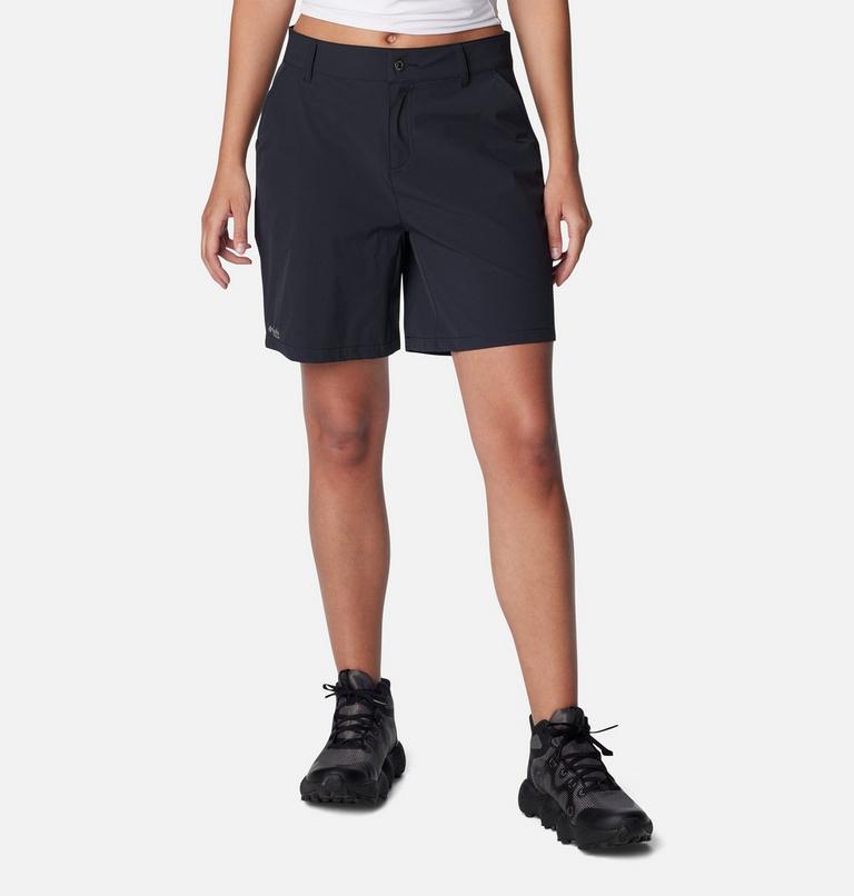 Women's Summit Valley Hiking Shorts, Color: Black, image 1