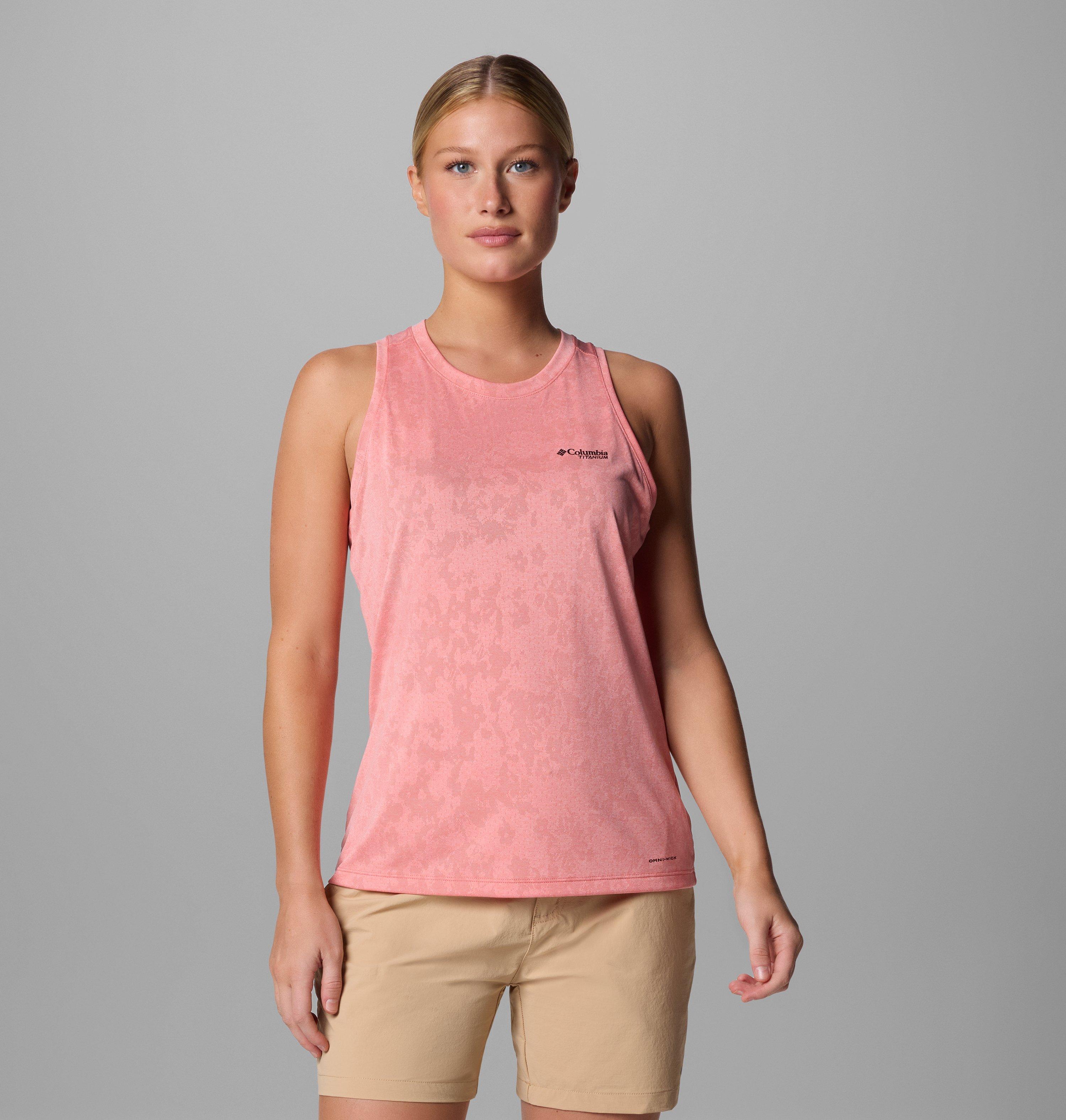 Columbia Women's Bluebird Canyon Tank - S - Pink Alpenglow