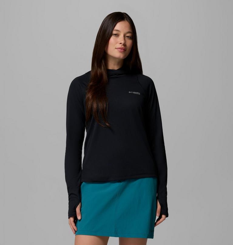 Women's Summit Valley Technical Hoodie, Color: Black, image 1