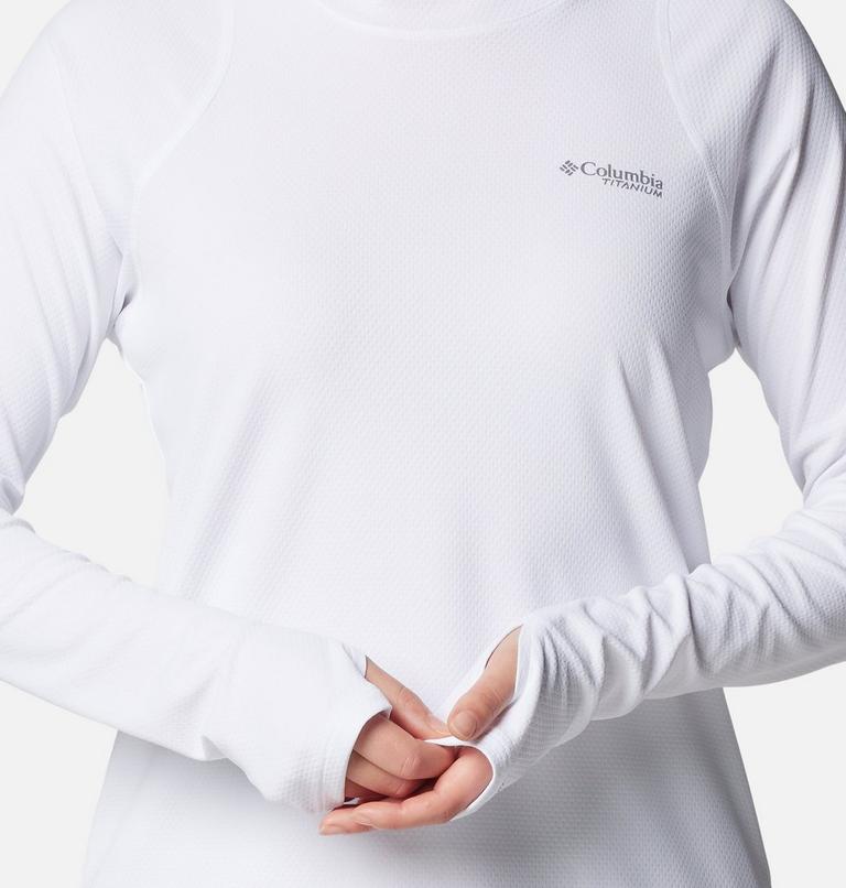 Women's Summit Valley Technical Hoodie, Color: White, image 6