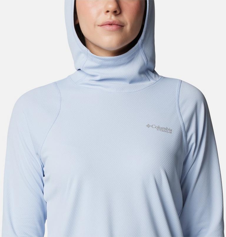 Women's Summit Valley Technical Hoodie, Color: Whisper, image 4