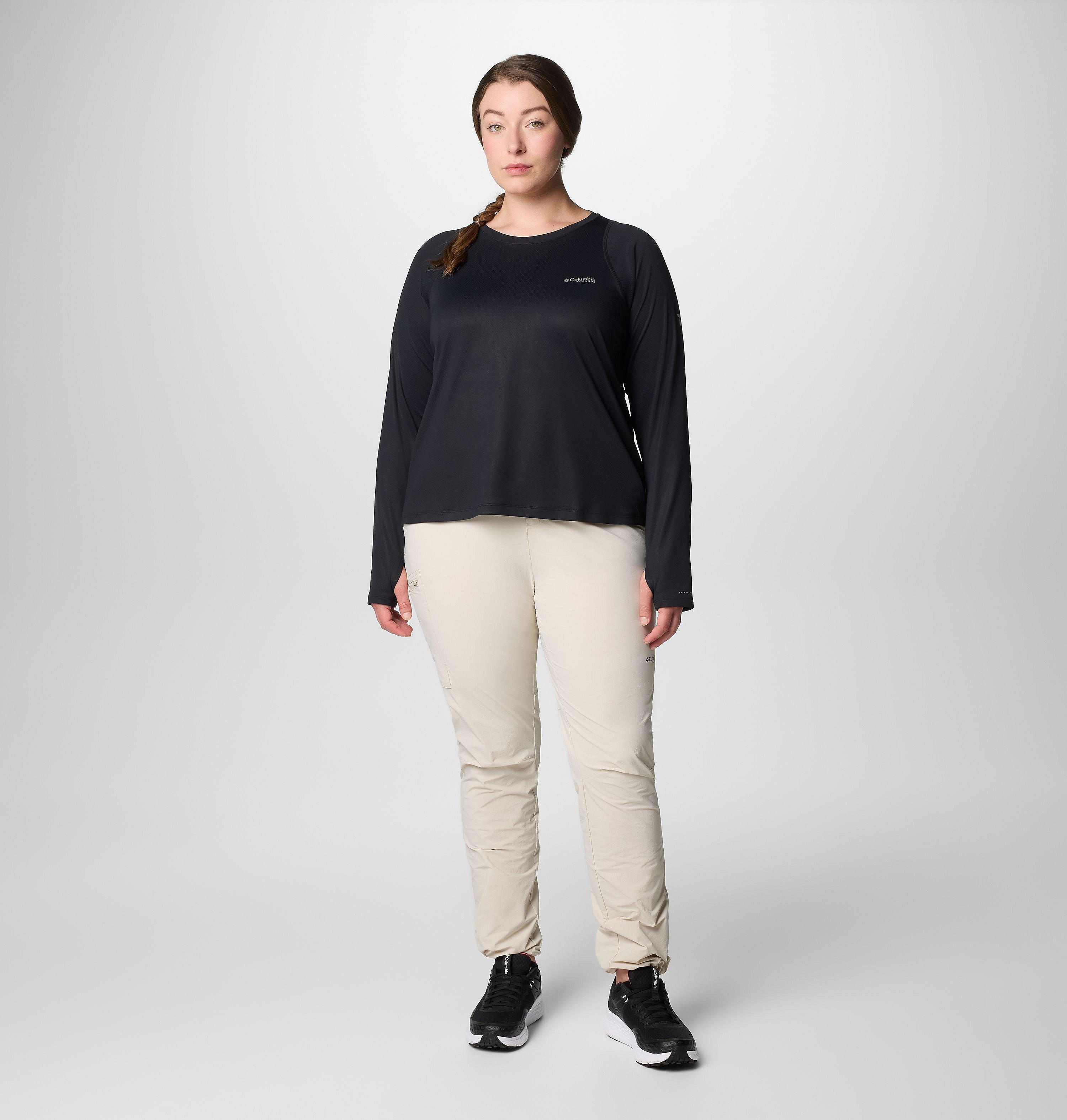 Women's Summit Valley Long Sleeve Crew Shirt - Plus Size 4