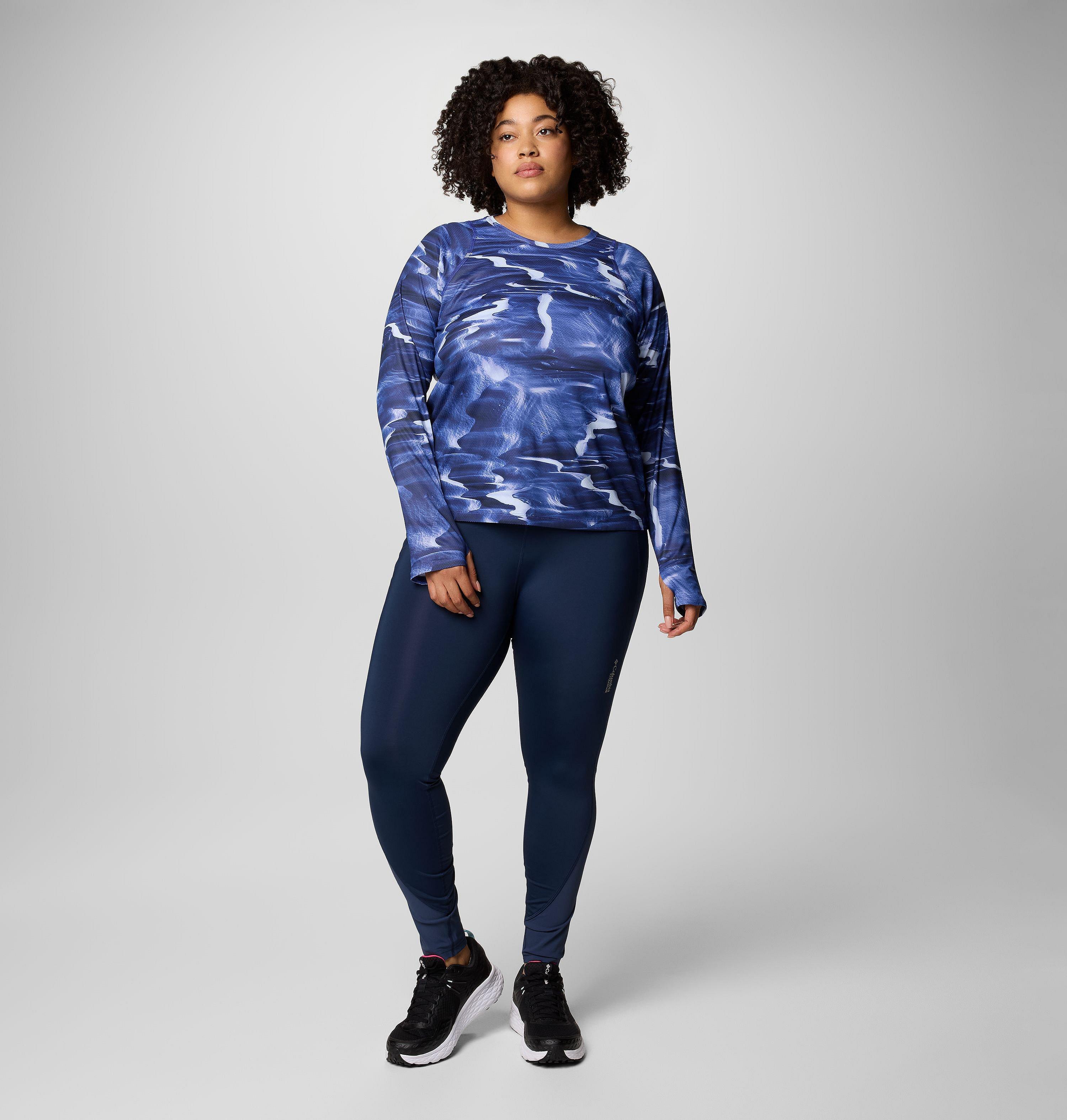 Women's Summit Valley Long Sleeve Crew Shirt - Plus Size 4