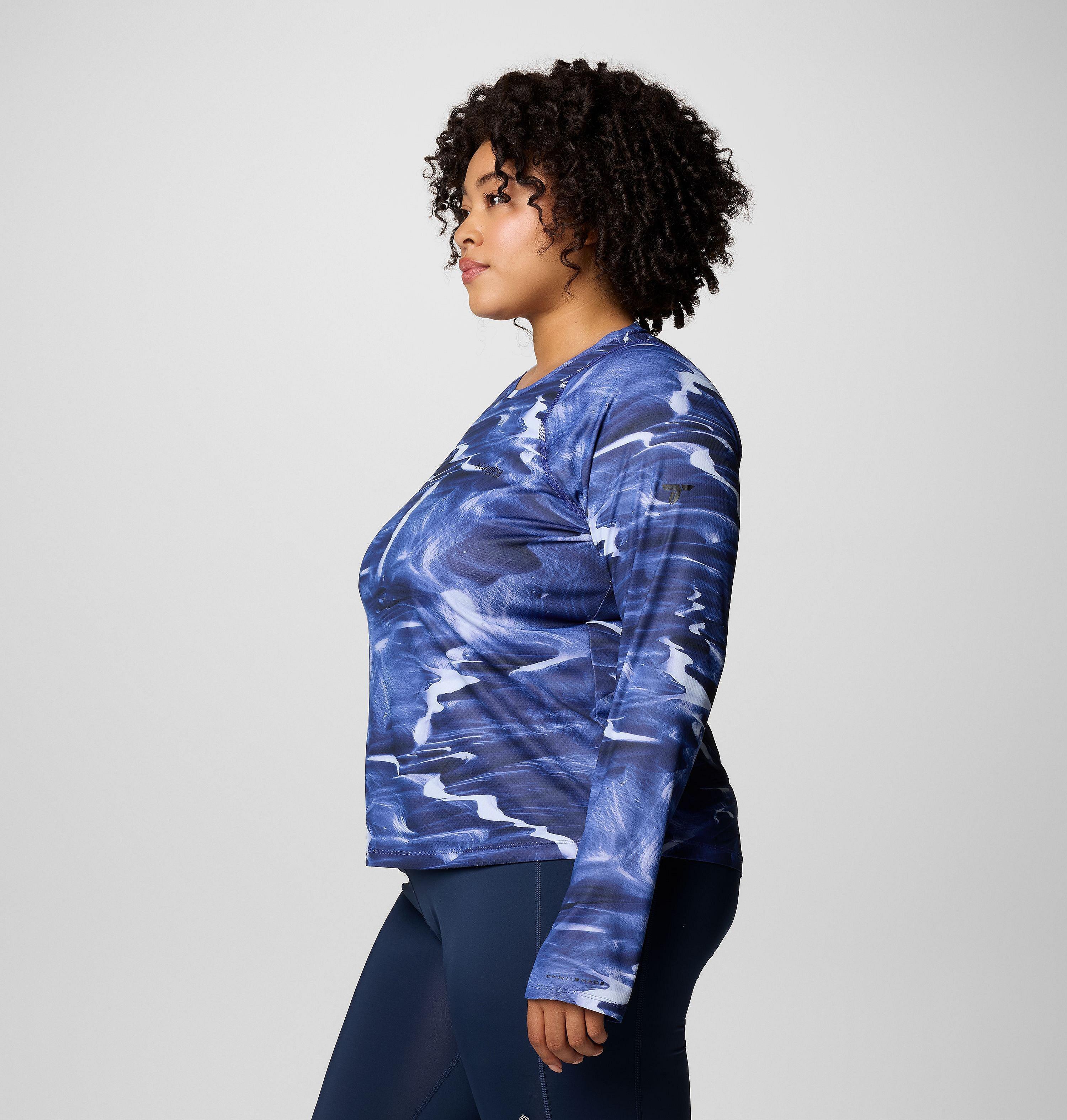 Women's Summit Valley Long Sleeve Crew Shirt - Plus Size 5