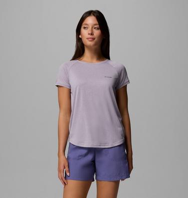 Women's Bogata Bay Technical T-Shirt, Color: Lavender Pearl, image 3