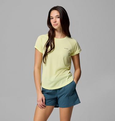 Women's Bogata Bay Technical T-Shirt, Color: Citron Haze, image 1