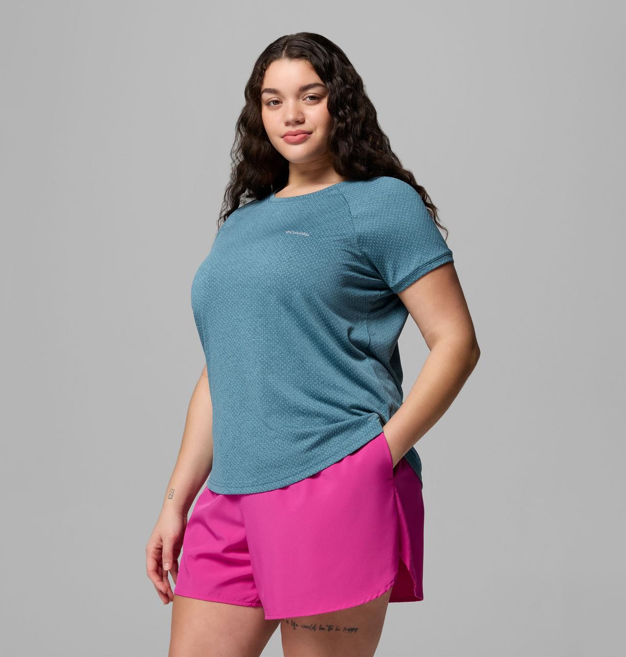 Femme T-shirt à manches courtes Bogata Bay™ – Grandes tailles 4