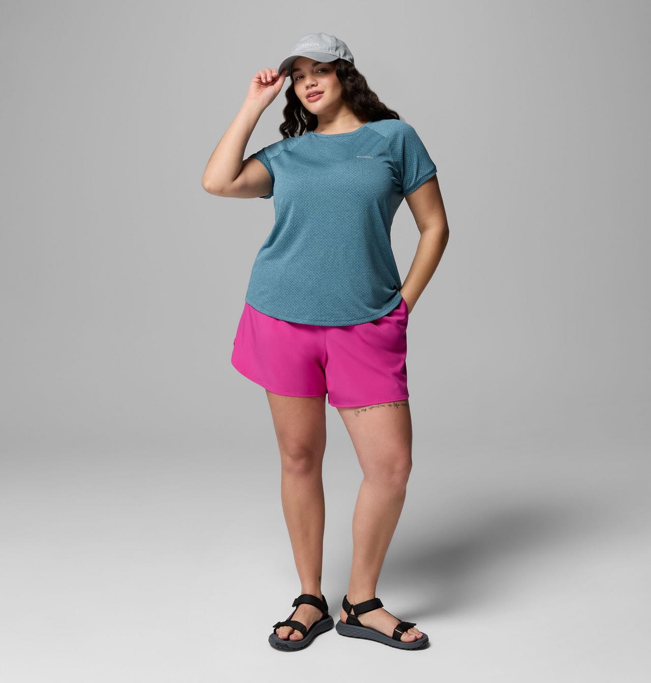 Femme T-shirt à manches courtes Bogata Bay™ – Grandes tailles 2