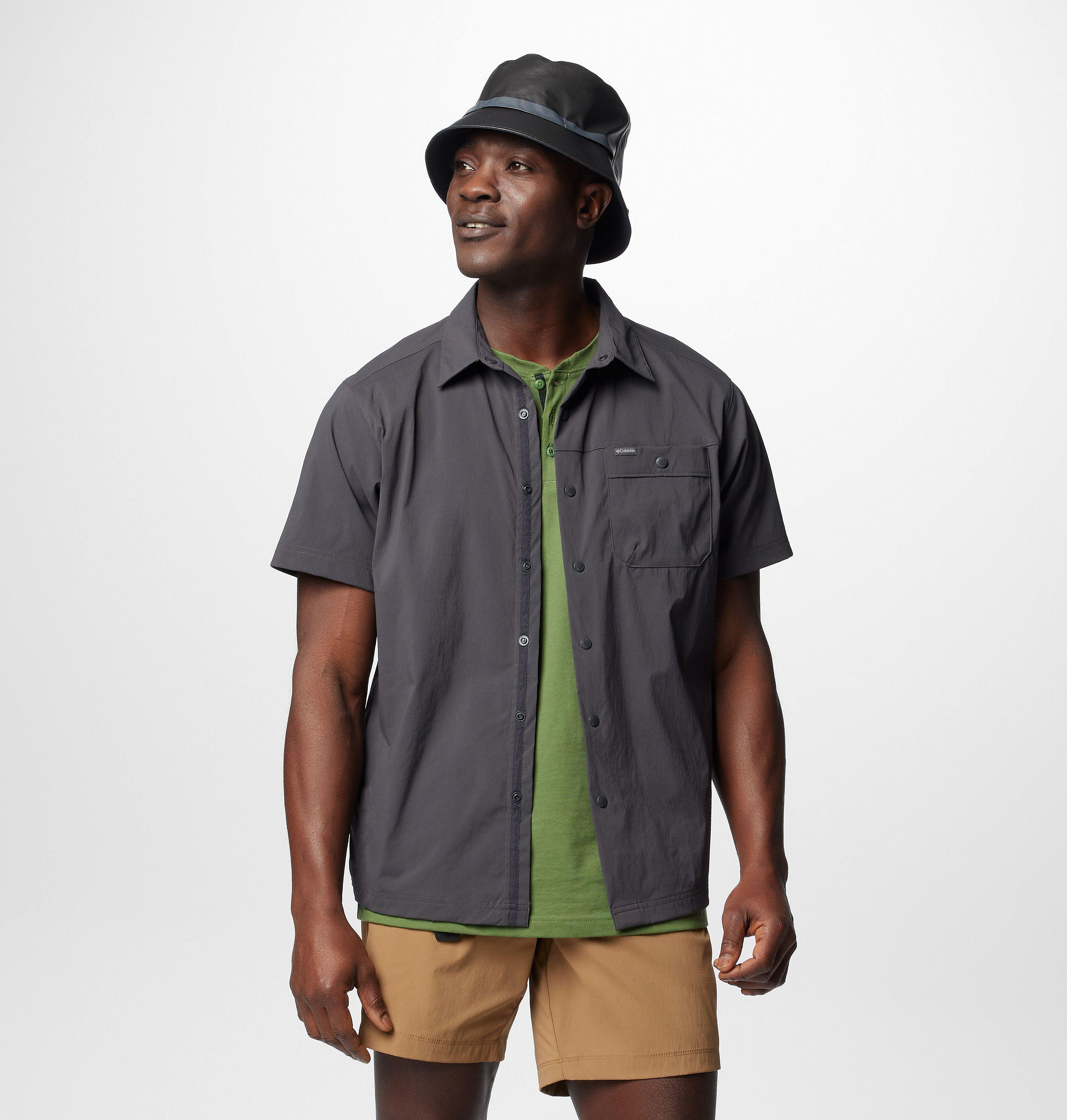Chemise à manches courtes en tissu antidéchirures Landroamer pour homme 7