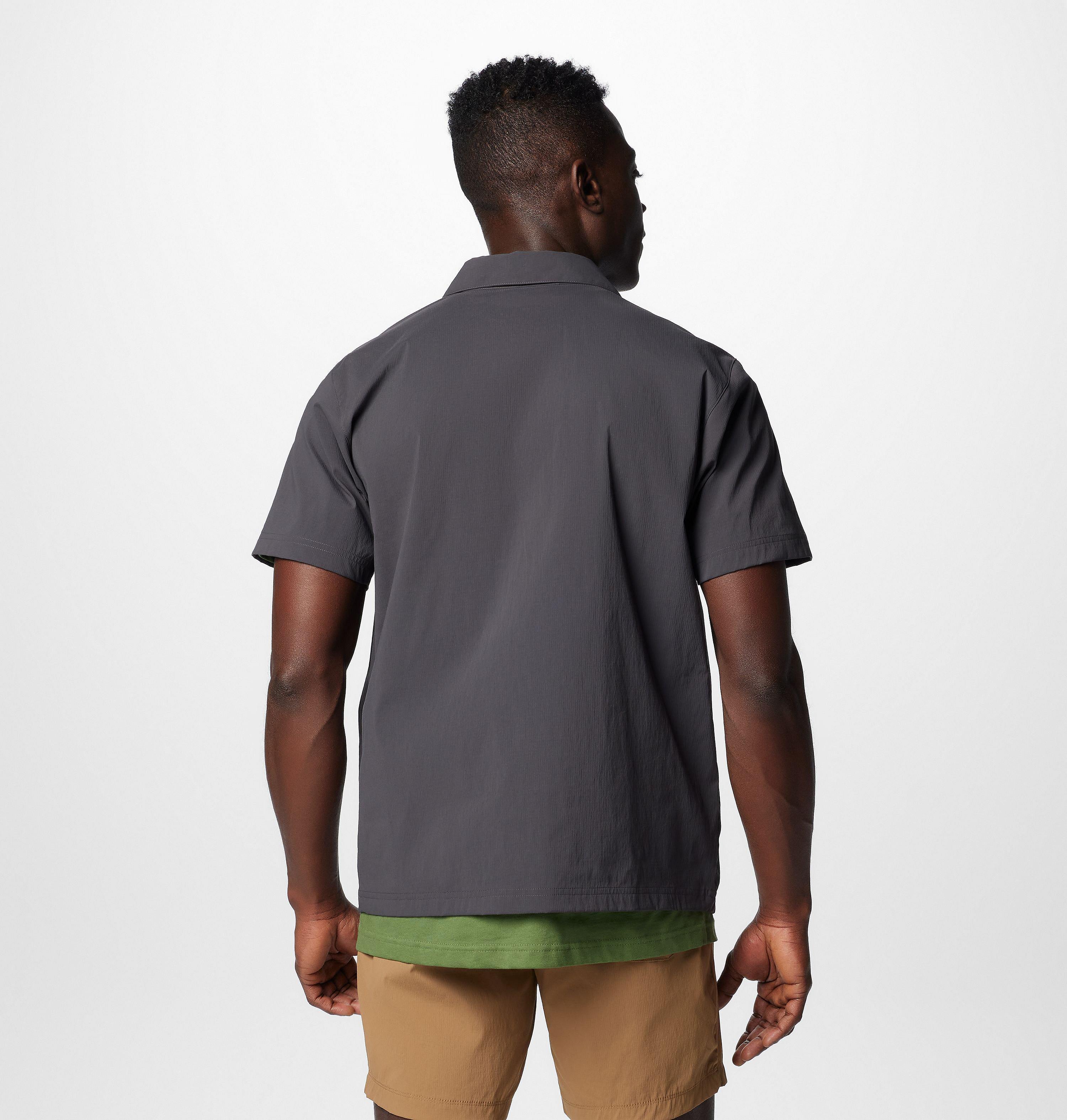 Chemise à manches courtes en tissu antidéchirures Landroamer pour homme 2