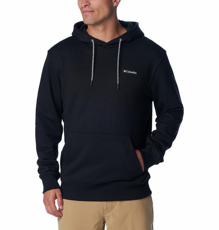 Men's Marble Canyon French Terry Hoodie, Color: Black, image 1