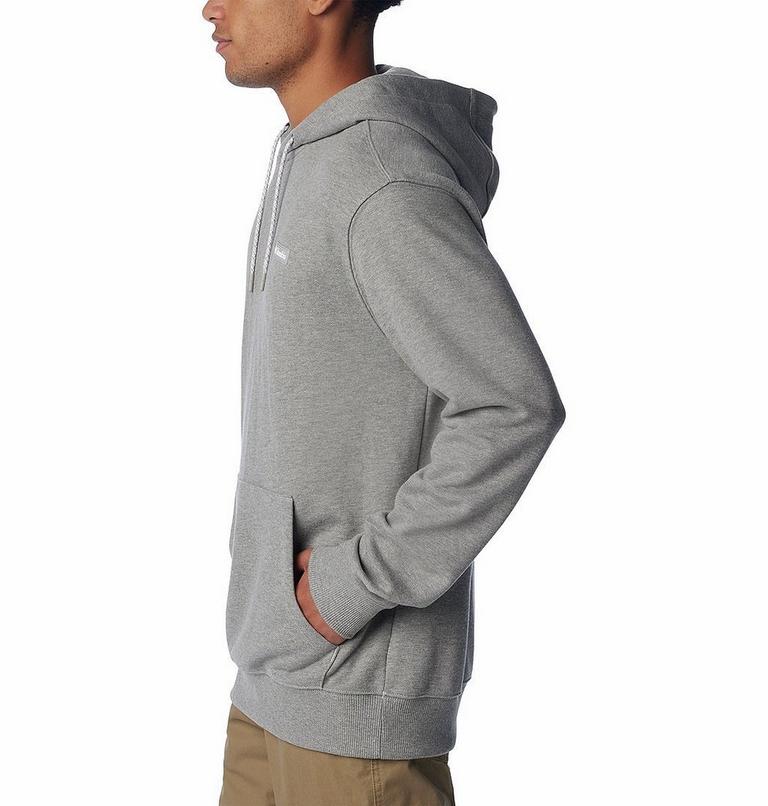 Sudadera de French Terry con capucha Marble Canyon para hombre, Color: Columbia Grey Heather, image 3