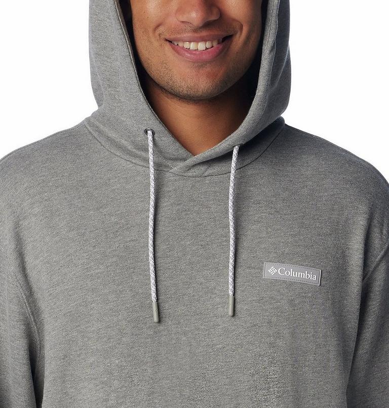 Sudadera de French Terry con capucha Marble Canyon para hombre, Color: Columbia Grey Heather, image 4