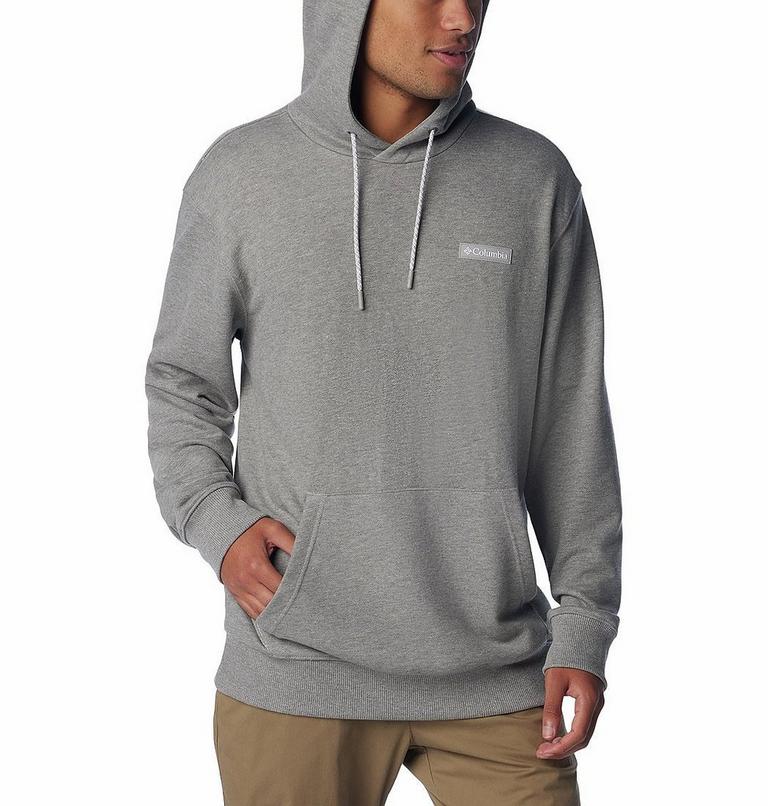 Sudadera de French Terry con capucha Marble Canyon para hombre, Color: Columbia Grey Heather, image 5