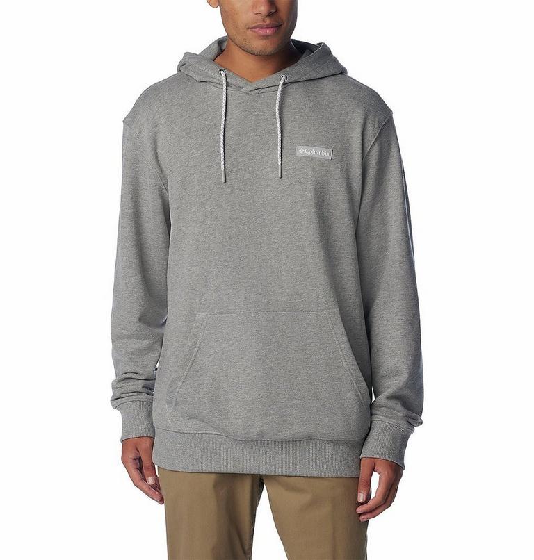 Sudadera de French Terry con capucha Marble Canyon para hombre, Color: Columbia Grey Heather, image 1