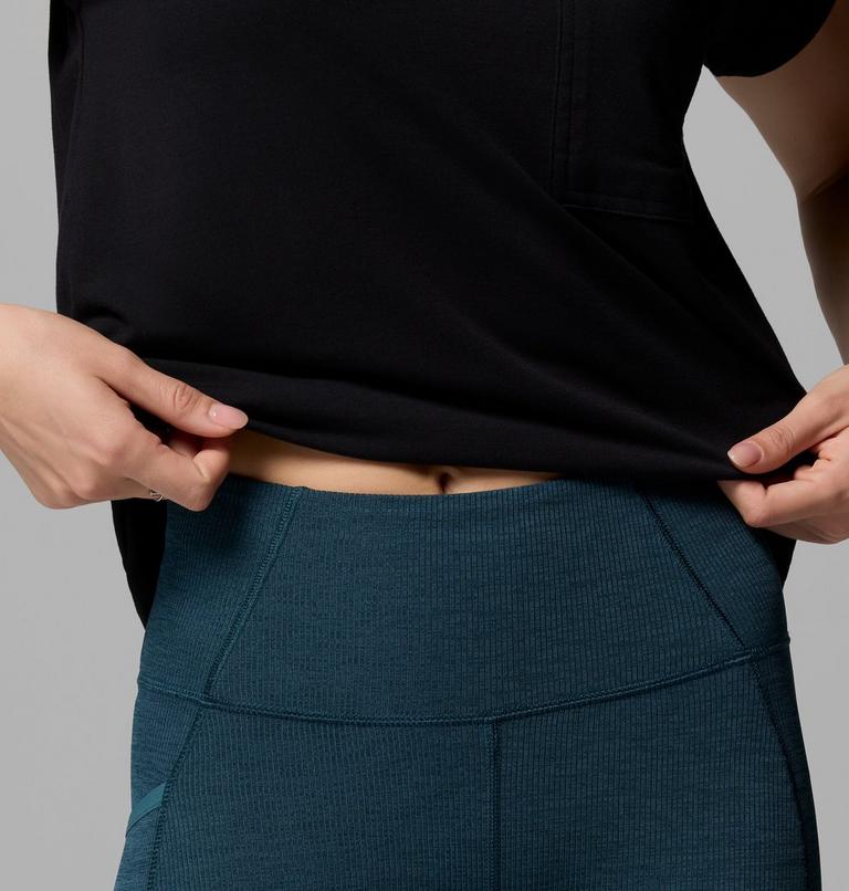 Women's Columbia Hike II Leggings, Color: Everblue Heather, image 5
