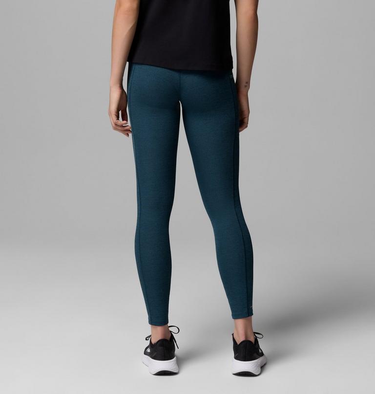 Women's Columbia Hike II Leggings, Color: Everblue Heather, image 3