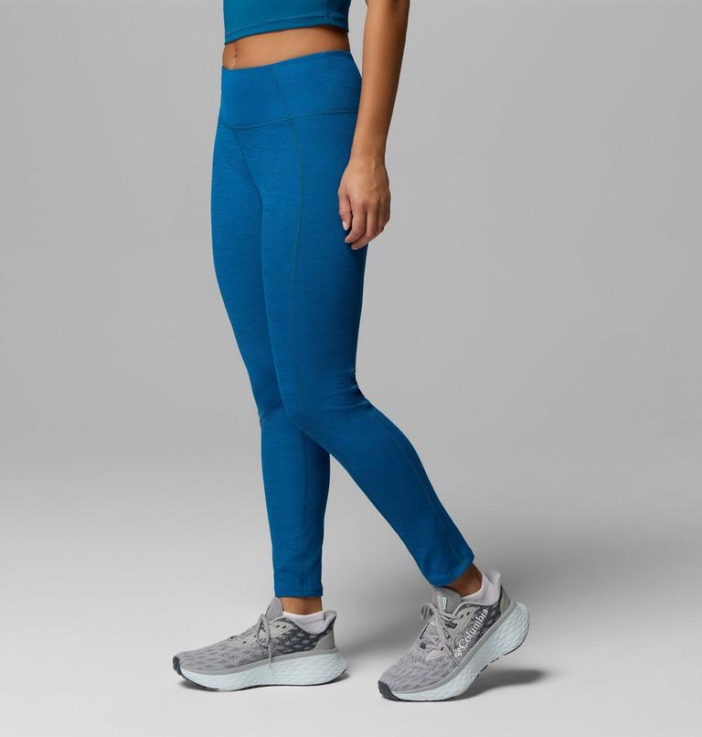 Women's Columbia Hike II Leggings, Color: Phoenix Blue Heather, image 4