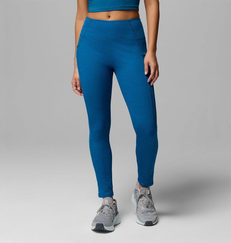 Women's Columbia Hike II Leggings, Color: Phoenix Blue Heather, image 1