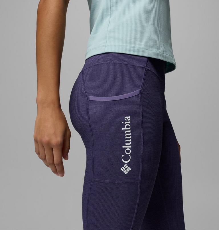 Women's Columbia Hike II Leggings, Color: Stormwatch Heather, image 6