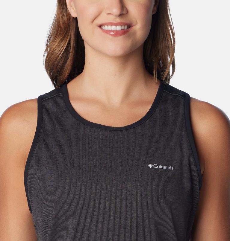 Women's Columbia Hike II Technical Tank Top, Color: Black Heather, image 4