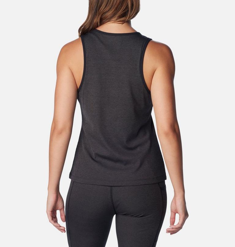 Women's Columbia Hike II Technical Tank Top, Color: Black Heather, image 2