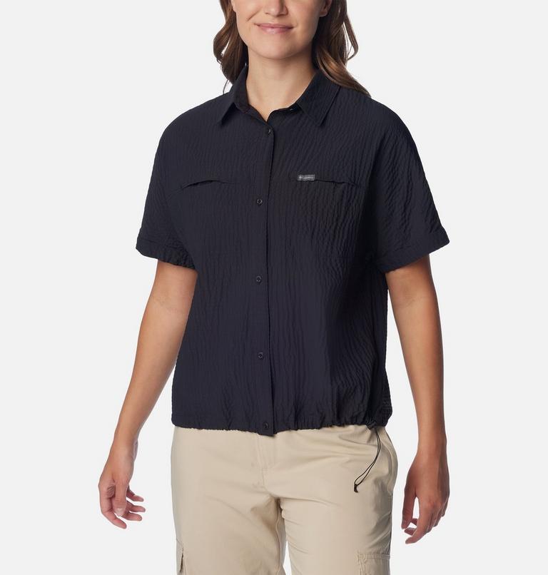 Women's Boundless Trek Short Sleeve Shirt, Color: Black, image 7