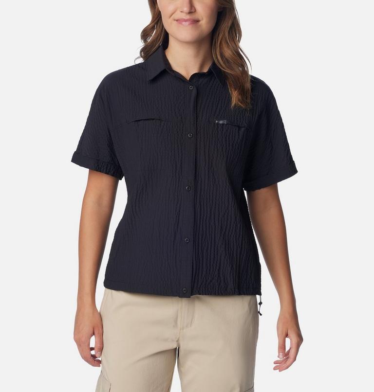 Women's Boundless Trek Short Sleeve Shirt, Color: Black, image 1