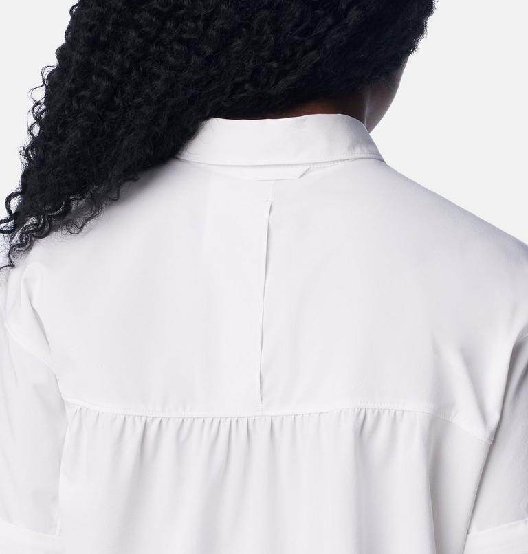 Women's Boundless Trek Short Sleeve Shirt, Color: White, image 5