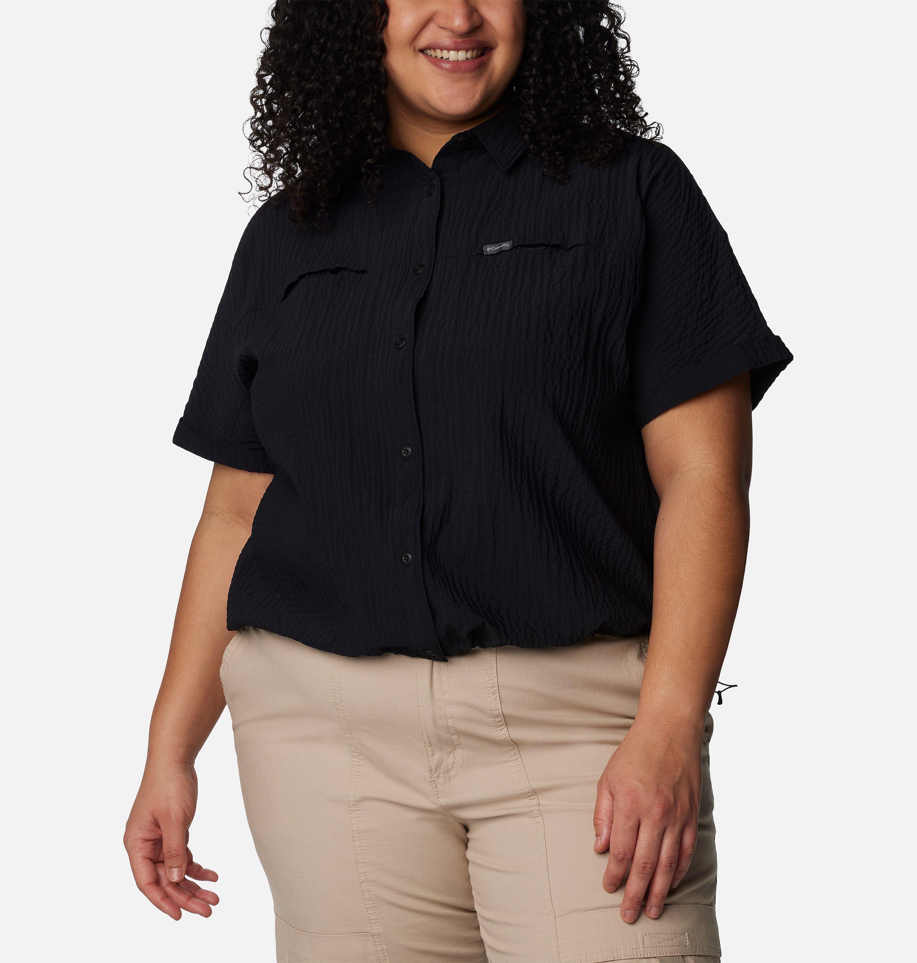 Women's Boundless Trek Short Sleeve Button Up - Plus Size 7