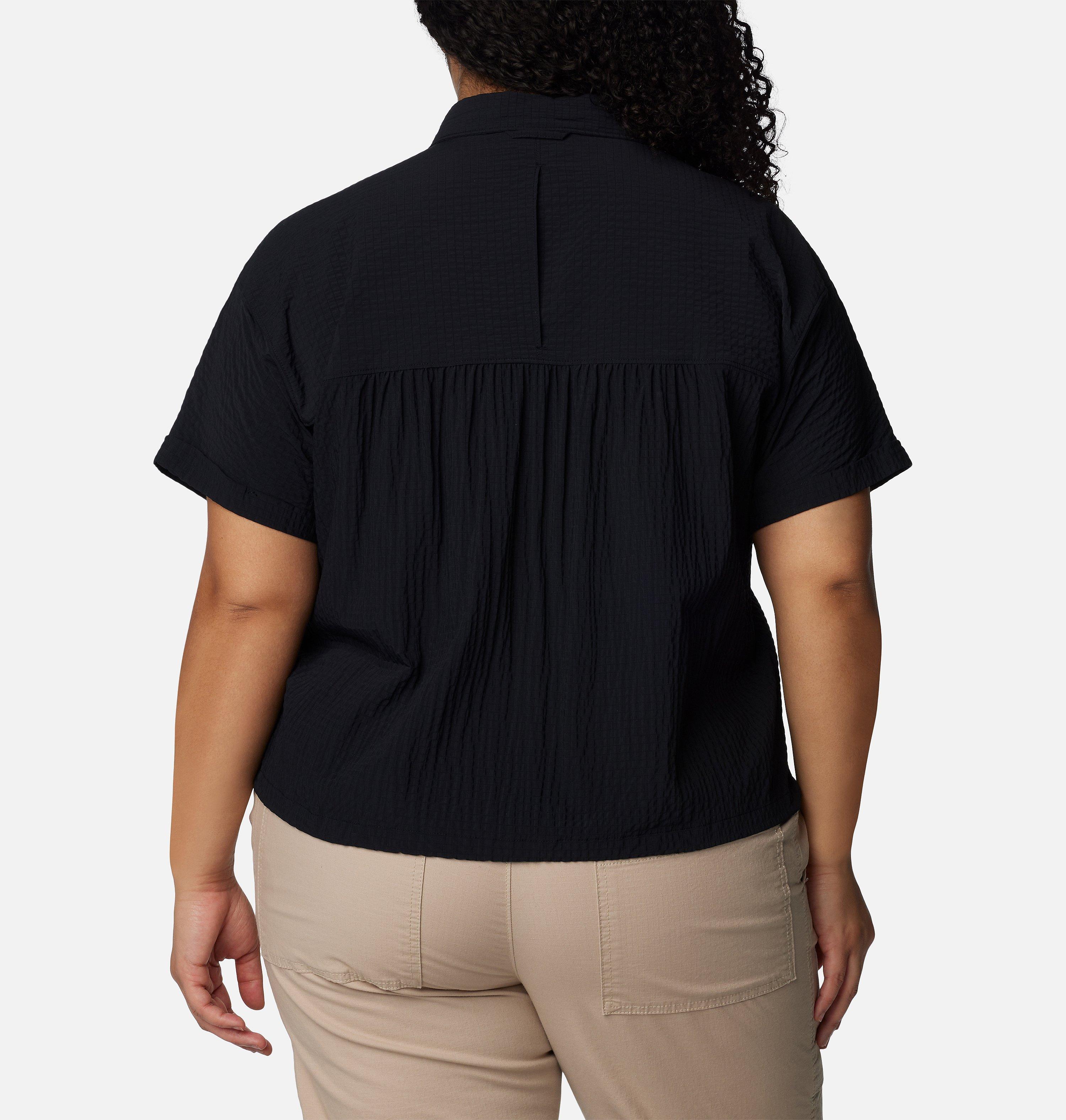 Women's Boundless Trek Short Sleeve Button Up - Plus Size 2