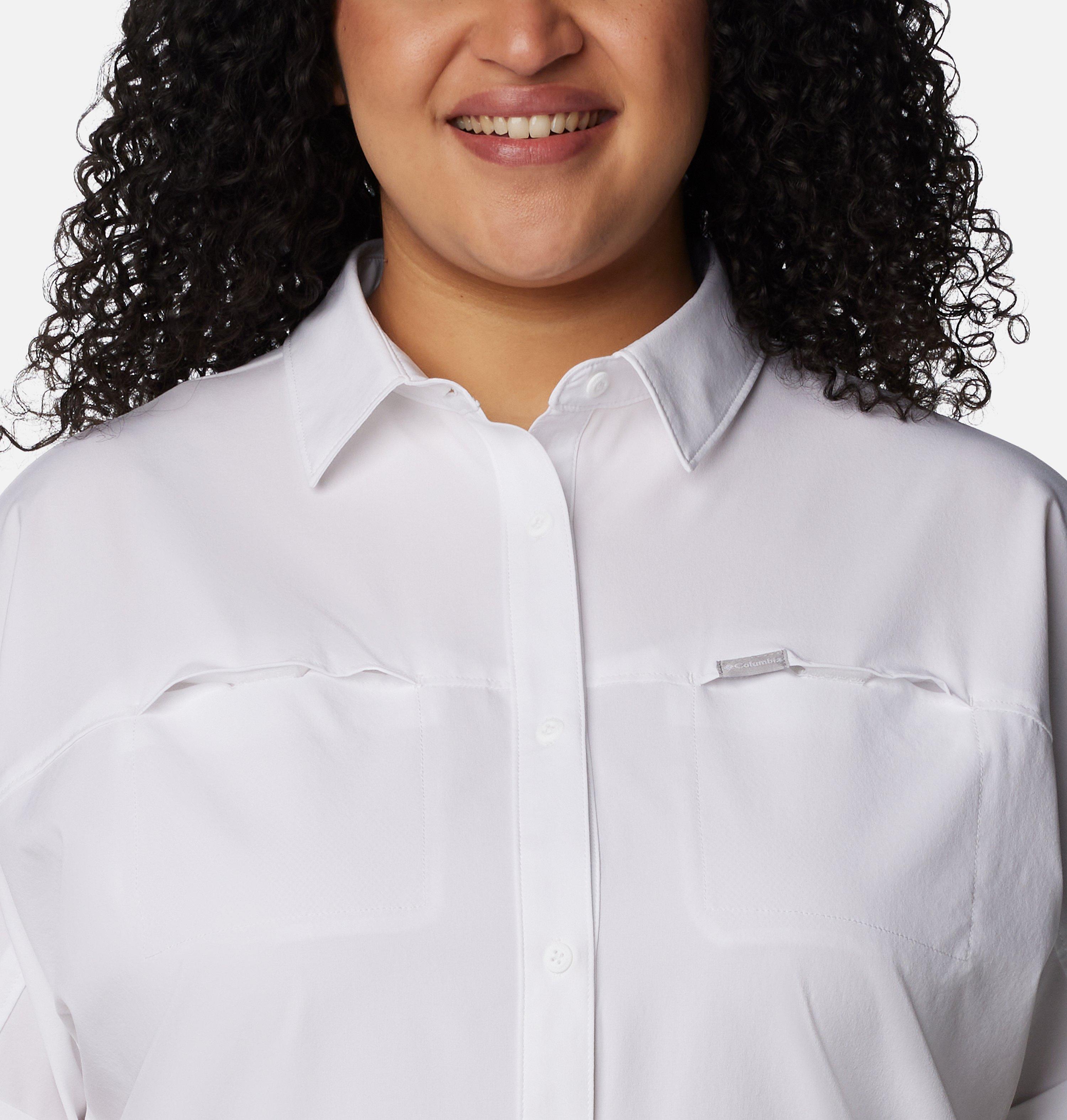 Women's Boundless Trek Short Sleeve Button Up - Plus Size 4