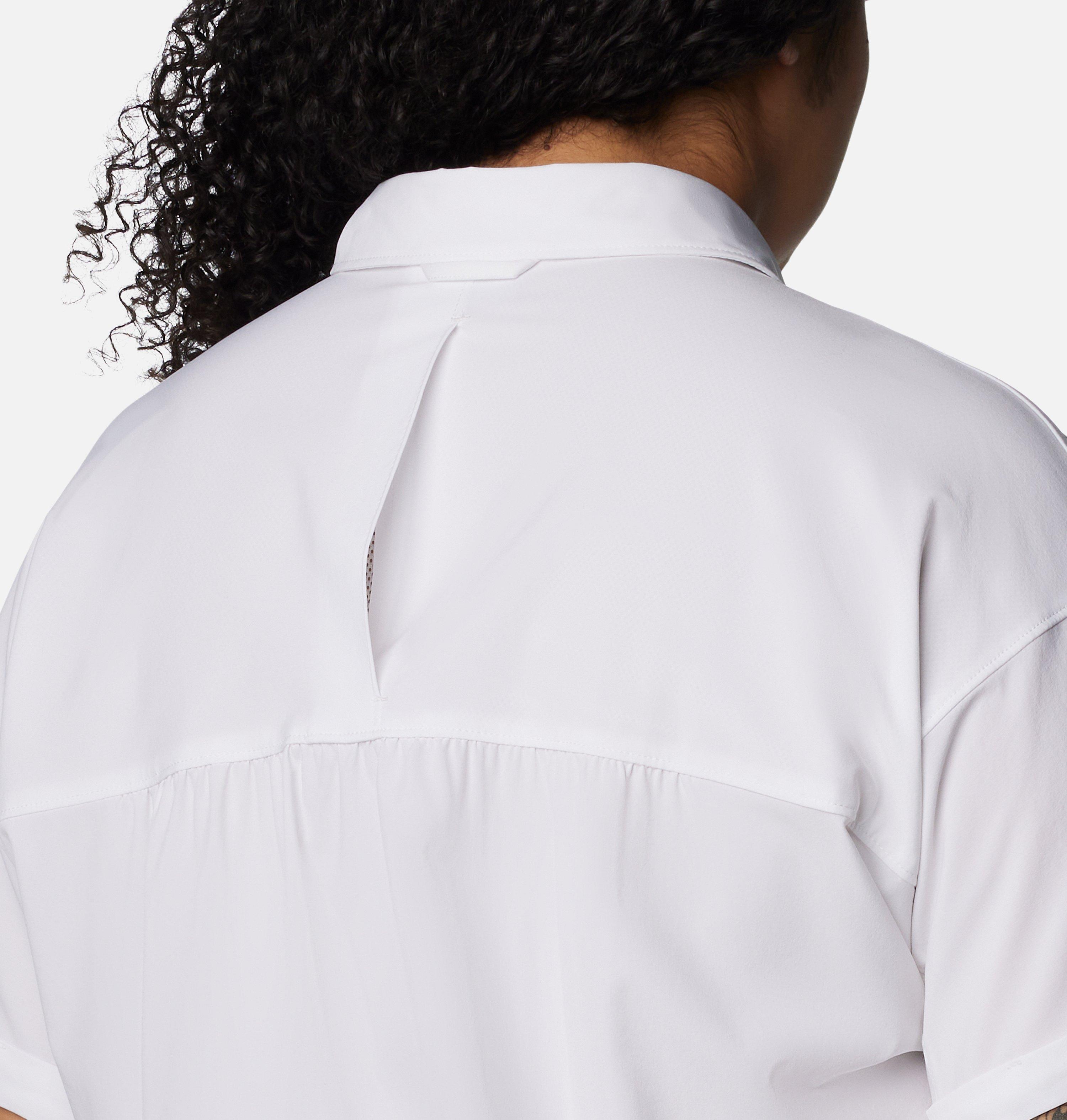 Women's Boundless Trek Short Sleeve Button Up - Plus Size 5